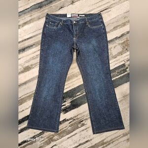 OLD NAVY Ultra-low waist Slim through hip & thigh Boot-Cut Jeans!